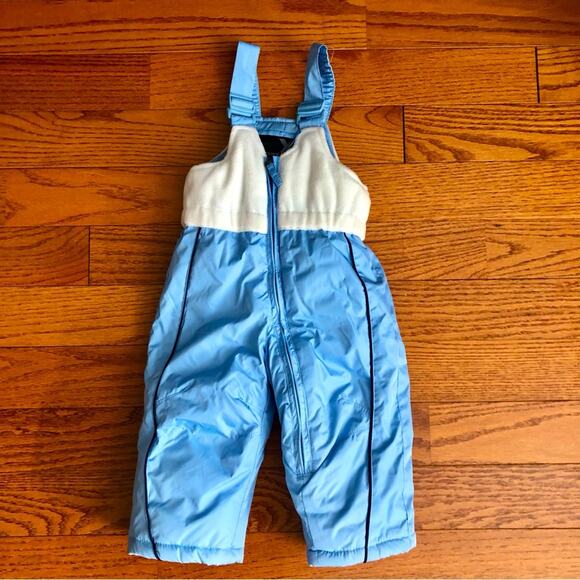 ZeroXposur Tyler Light Blue Bib Snow Pants Snowsuit Baby Boy’s Size 18 Months - Picture 1 of 8